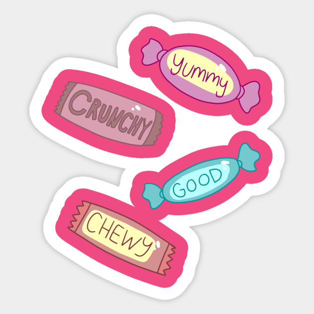 Candy Pieces Sticker by saradaboru